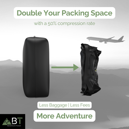 Vacuum Seal Compression Bag | 2 Pack